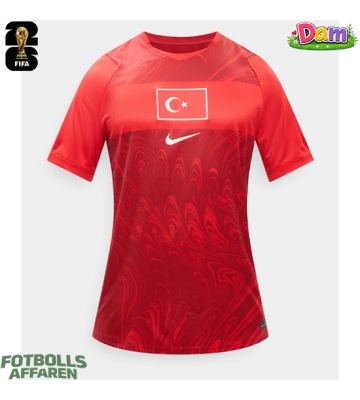 Turkiet Hemmatröja Kvinnor VM 2026 Kortärmad